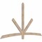 Ekena Millwork Alberta Smooth Timber Gable Bracket, Douglas Fir, 84"W x 49"H x 1 1/2"D x 3 1/2"F, 14/12 Pitch GBW084X49X0204ALB00SDF - alternate 3